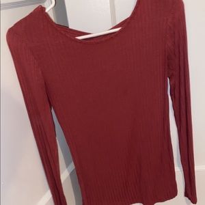 “See You Monday” maroon long sleeve.